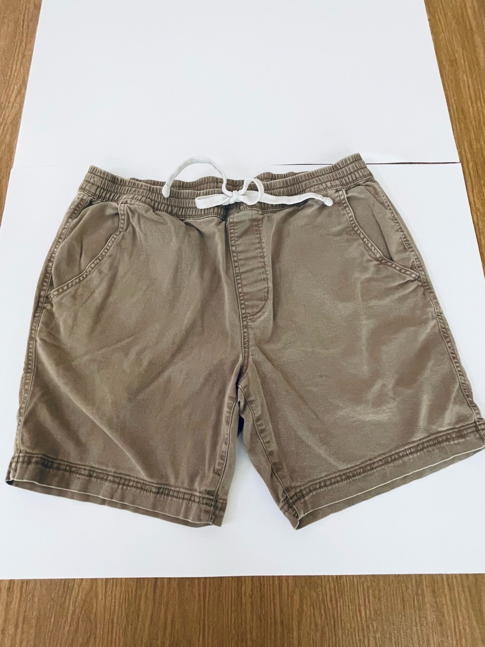 Arizona Jean Co. Classic Fit Drawstring Shorts - Olive